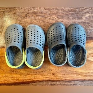 Toddler bundle of Joybees water shoes